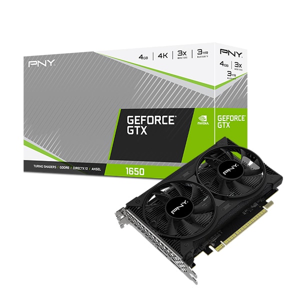 PNY GeForce GTX 1650 DUAL FAN GDDR6